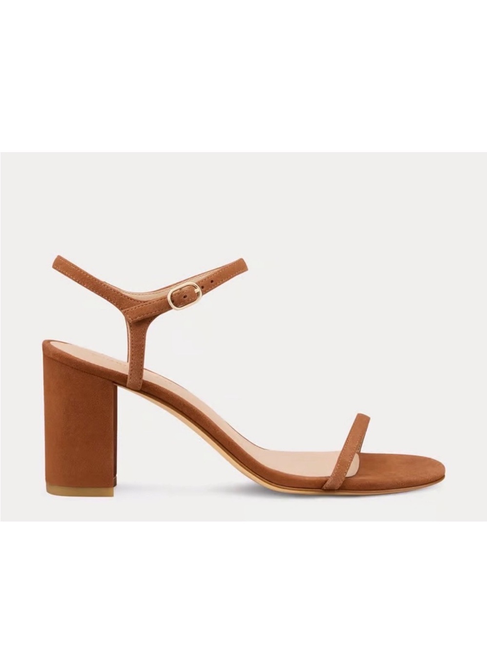 Stuart Weitzman Block Heel Sandal